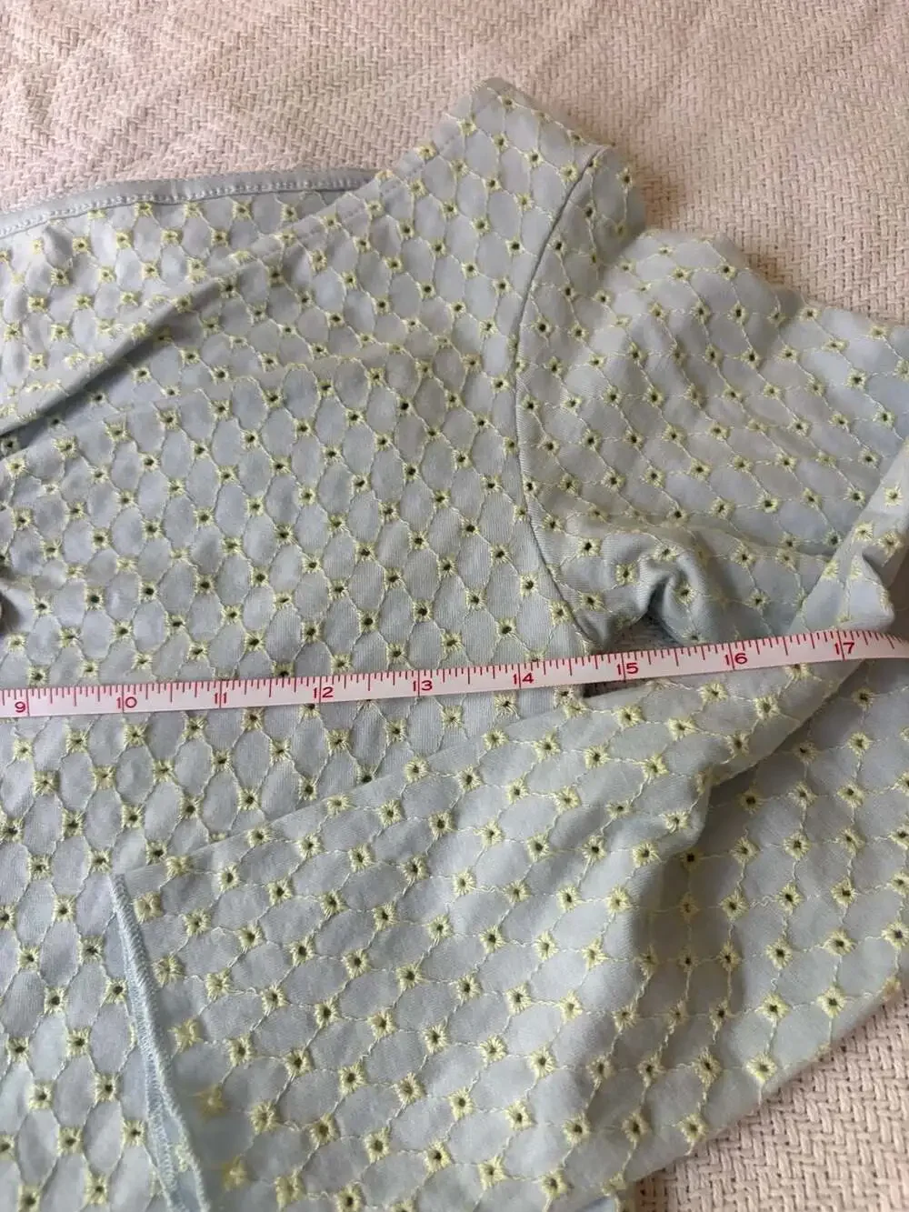 Free People Gia Eyelet Top